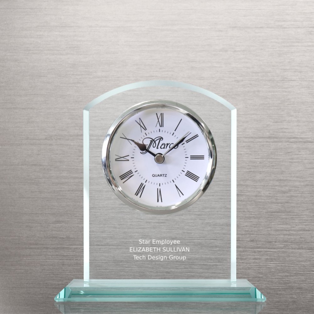 View larger image of Elegant Glass Clock